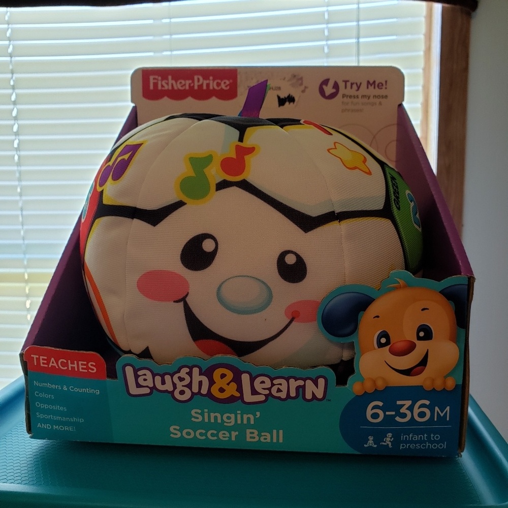 Disher price laugh and learn soccer ball